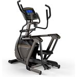 Sport-Tec Matrix Elliptical Trainer E50 mit XR-Konsole, Crosstrainer mit Suspension Elliptical Technologie, blau