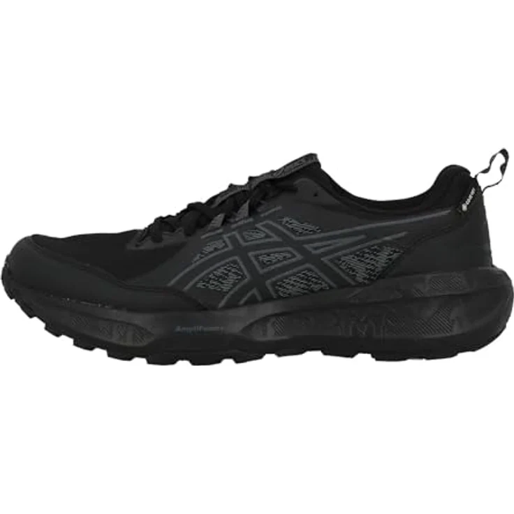 Asics Gel-Sonoma 8 GTX, Laufschuh mit wasserdichter GORE-TEX Membran und GEL-Dämpfung, Schwarz/Grau, Größe 44 2/3 – Bild 1