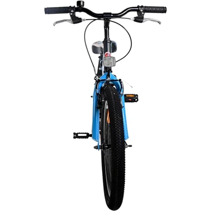 Volare Kinderfahrrad 20 Zoll Sportivo Blau 22111, 1 Gang, Seitenständer, Schutzbleche, Trinkflasche, Klingel – Bild 6