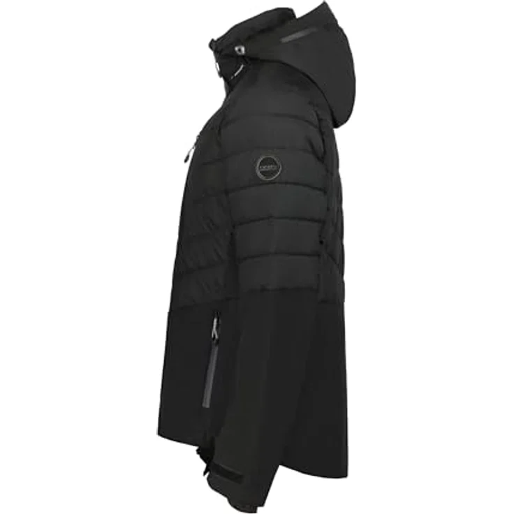 ICEPEAK Herren Skijacke Folsom, wasserabweisend und atmungsaktiv, schwarz – Bild 5