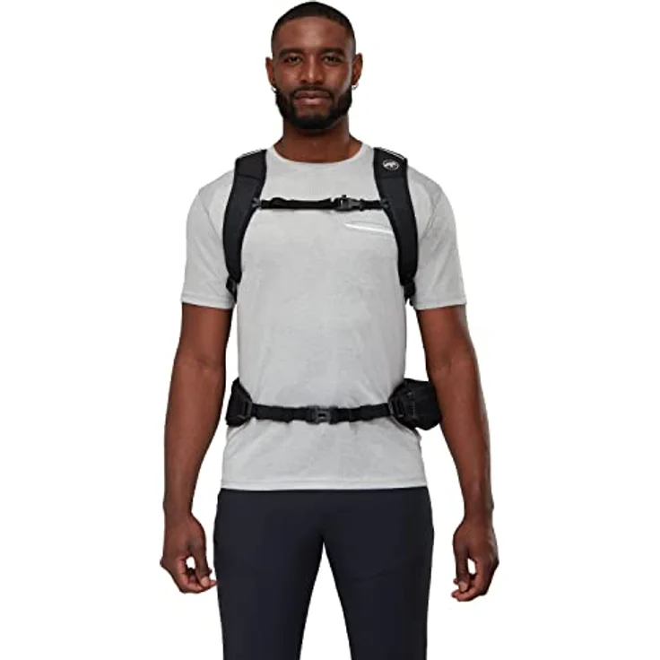 Mammut Lithium 30, Wanderrucksack 30 L mit abnehmbarem Hüftgurt, saphirschwarz, wasserabweisend und recyclebar – Bild 8