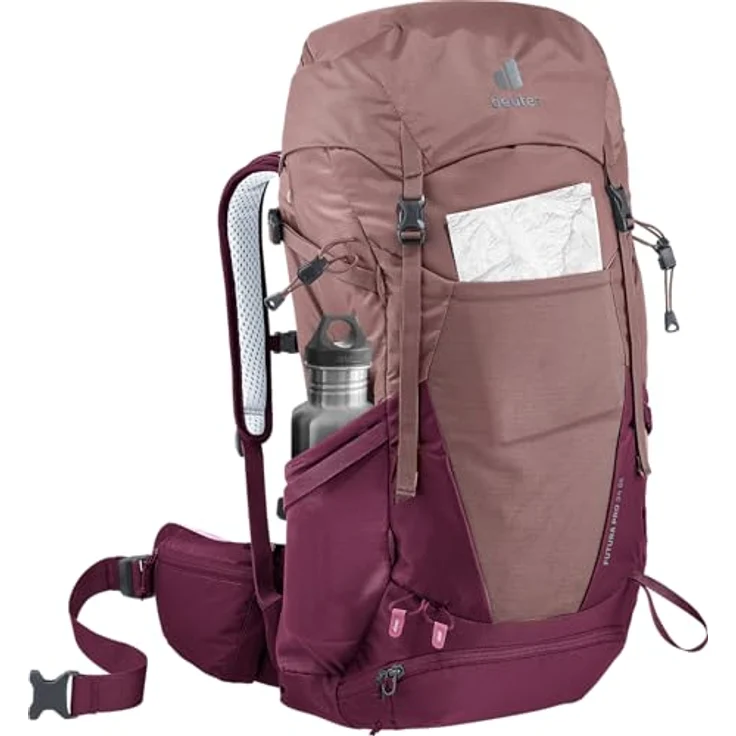 deuter Futura Pro 34 SL Damen Wanderrucksack, Aircomfort Netzrücken-System, optimales Tragekomfort mit Active-Comfort-Fit – Bild 5