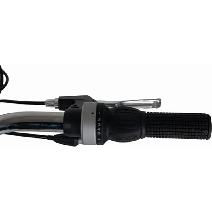 DaCapo Citybike 28'' Papilio, 6-Gang-Schaltung, weiß mit Schmetterlingsmotiven, RH 48 cm – Bild 5