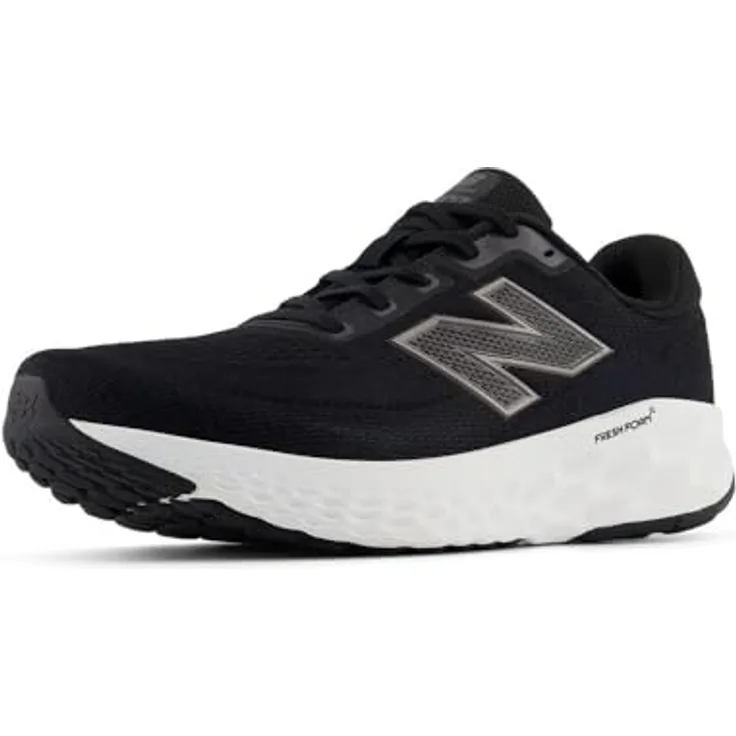New Balance MEVOZLK4 Fresh Foam X EVOZ v4, Herren Laufschuhe mit weicher Mittelsohlenpolsterung, Schwarz