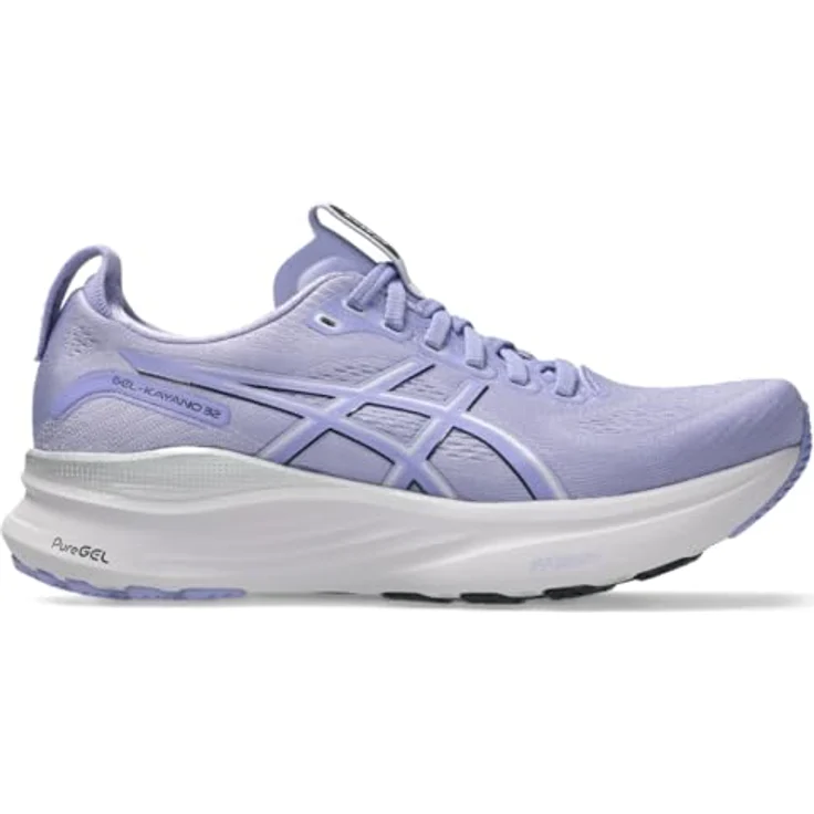 Asics GEL-KAYANO 32, Damen Laufschuhe mit hoher Dämpfung und atmungsaktivem Obermaterial, navy/pink – Bild 9