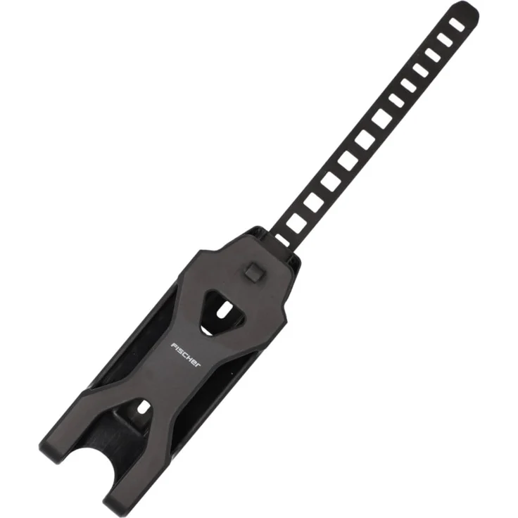 Fischer Faltschloss Fahrrad Plus FK90/8, ART-2 zertifiziertes Faltschloss, 90 cm x Ø 8 mm, schwarz