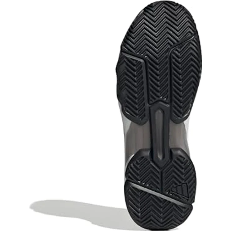 adidas Courtjam Control 3 Tennisschuhe, Core Black/Cloud White/Grey, EU 46, atmungsaktiv, abriebfest, leichte Dämpfung – Bild 3