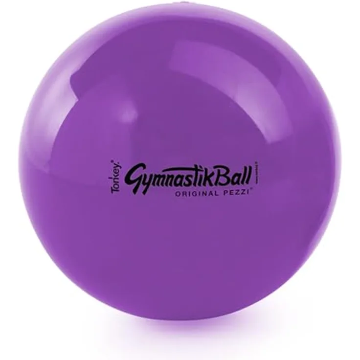 PEZZI Gymnastikball, ø 42 cm, strapazierfähiger Kunststoff, Violett