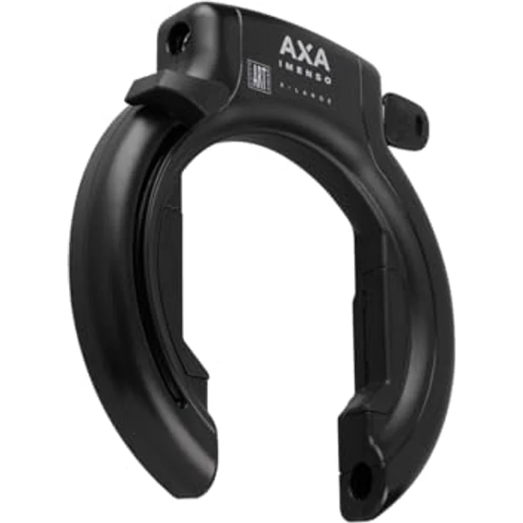 AXA Imenso X Large Ringschloss, schwarzes Fahrradschloss mit gehärtetem Stahlbügel und Anti-Bohr-Schutz, ART 2-Sterne-Sicherheitsstufe – Bild 3