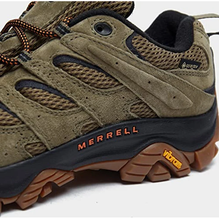 Merrell Moab 3 GORE-TEX®, Wanderschuh mit Vibram® Laufsohle und wasserdichter Membran, olive/gum – Bild 5