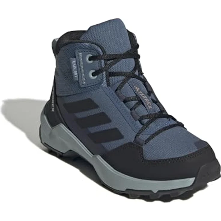 adidas TERREX AX4R JI1892, wasserdichte Kinder-Wanderschuhe mit Traxion Außensohle und RAIN.RDY Technologie – Bild 3