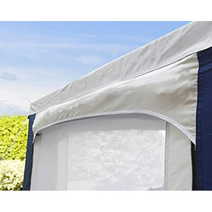 Brunner Gusto I NG, Küchenzelt mit Pultdach, 215 cm Stehhöhe, große Gazefenster, inkl. Tragetasche und Montagematerial – Bild 12