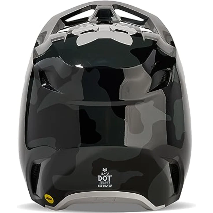 Fox V1 Bnkr MIPS 2023 Motocross Helm, schwarz/camouflage, mit MIPS-Schutzsystem und verstellbarem Visier, Größe L (59/60) – Bild 3