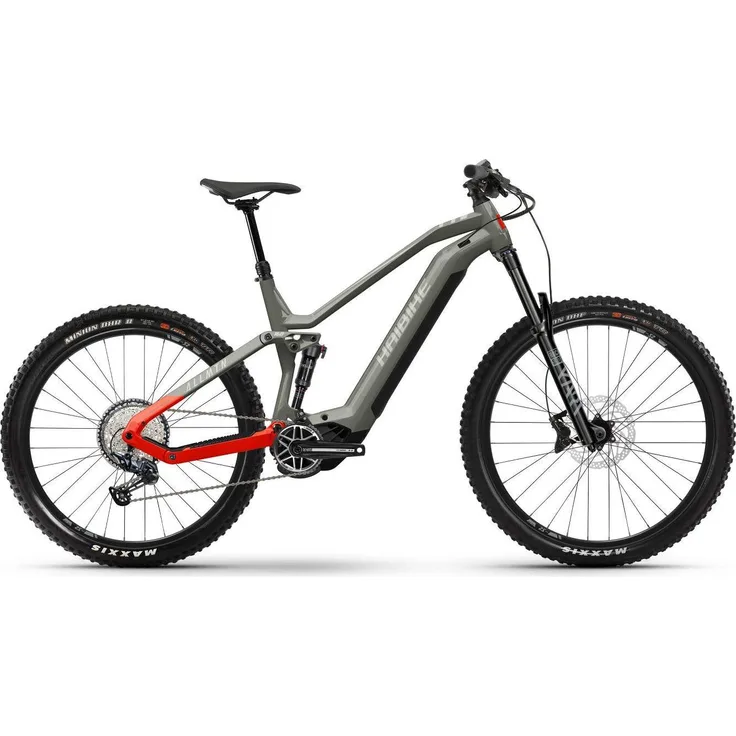 Haibike ALLMTN 4, E-Mountainbike mit Yamaha PW-X3 Motor, 750 Wh Akku und RockShox Yari Federung, Aluminium, schwarz