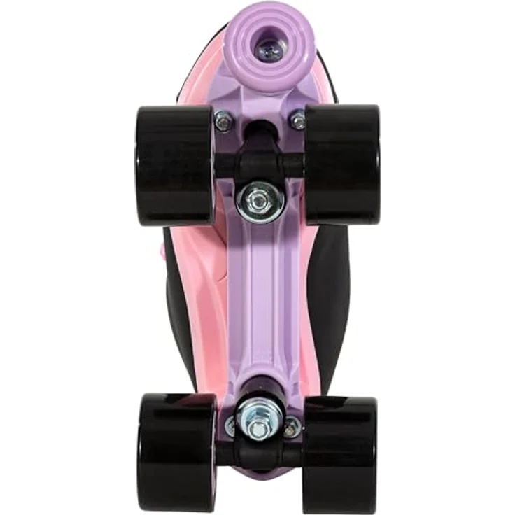 Chaya Lifestyle Rollerskates Melrose - 39, Veganfreundlich in Schwarz/Rosa mit Glasfaserverstärktem Teller – Bild 4