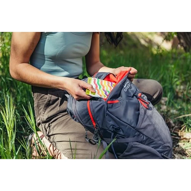 Gregory Maya 25, Wanderrucksack 51 cm, 100% Nylon, Iris Rot – Bild 3