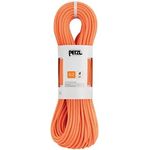 PETZL Verticality Einfachseil, orange, 60m, Duratec Dry-imprägniert, ClimbReady-Technologie, ideal für Fels, Schnee und Eis