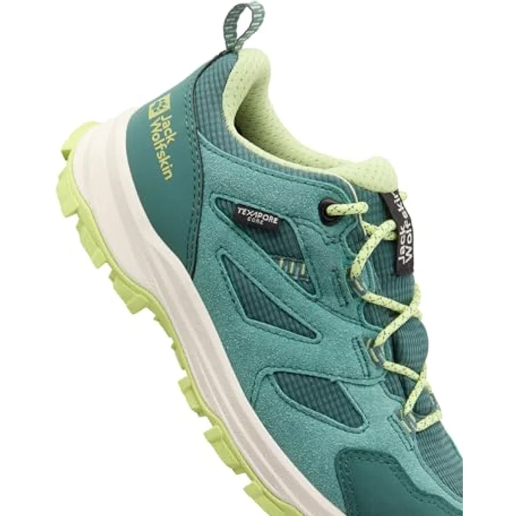 Jack Wolfskin VOJO TOUR TEXAPORE LOW K, Wasserdichte Wanderschuhe mit griffiger Gummisohle und niedrigem Schaft – Bild 6
