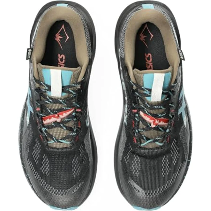 Asics Gel Trabuco 14 GTX, Herren Trekkingschuh mit GORE-TEX, ASICSGRIP und FF BLAST MAX Dämpfung, Schwarz, Größe 10.5 – Bild 8