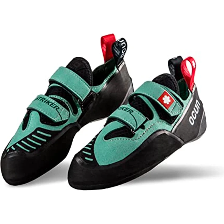 Ocun Striker QC, Damen Kletterschuhe, veganer Allrounder für Halle und Fels, grün, Größe 40 – Bild 4