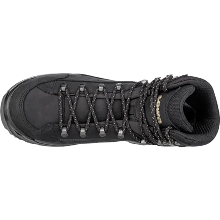 Lowa Renegade Evo GTX Mid, Herren Wanderschuhe mit Gore-Tex-Membran und Vibram-Sohle, Schwarz, Größe 46.5 – Bild 6