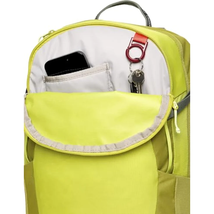 Vaude Wizard 18 L, Wanderrucksack aus 100% Polyester, gelb, 50 cm x 30 cm x 21 cm – Bild 5