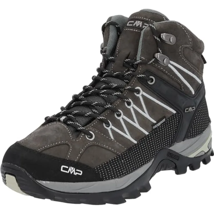 CMP Rigel MID Trekking Shoe WP, Wasserdichter Trekkingschuh mit Clima Protect® Membran, Herren