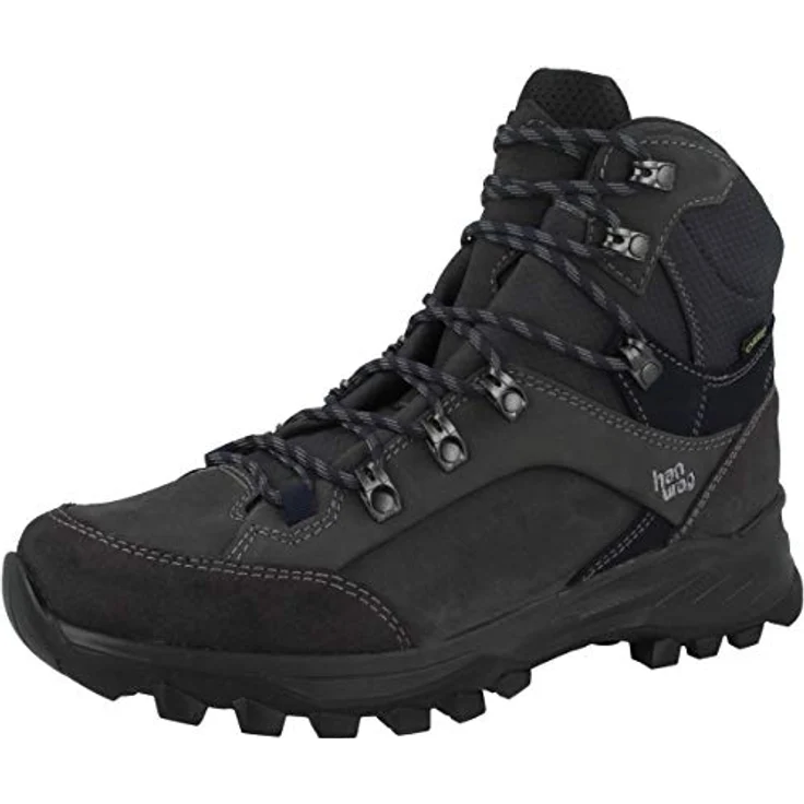 HANWAG Banks GTX, Wanderschuhe Herren aus Nubukleder, wasserdicht, blau, Größe 43 – Bild 4