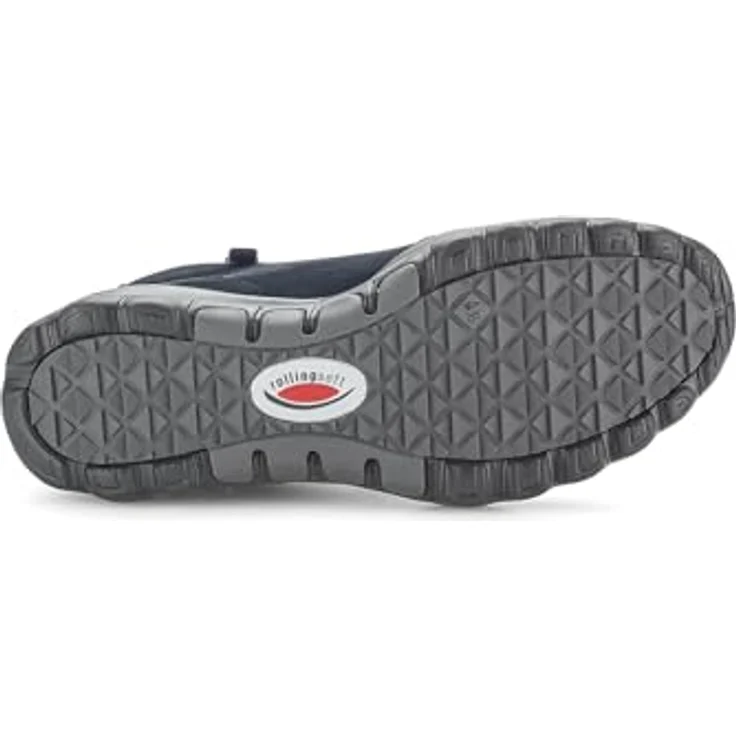 ROLLINGSOFT Bootie 76.868.46, Nubukleder, ocean (Mel), Schnürung mit Reißverschluss, Wechselfußbett 38 – Bild 7