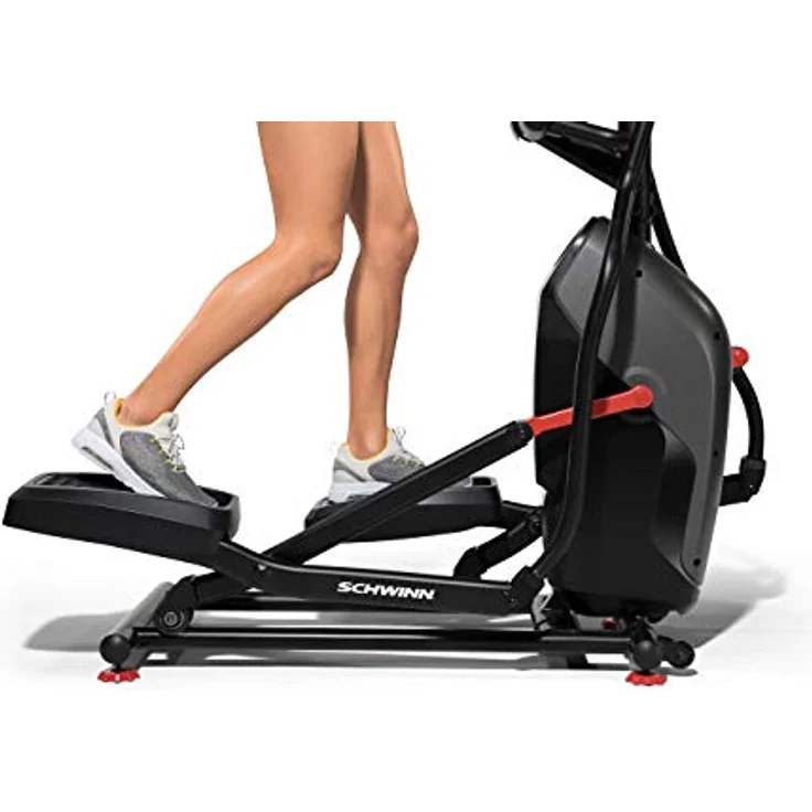 Schwinn Ellipsentrainer 510E Compact, platzsparend Konstruktion, Bluetooth für Smartphone und Tablet, Explore The World App kompatibel – Bild 4