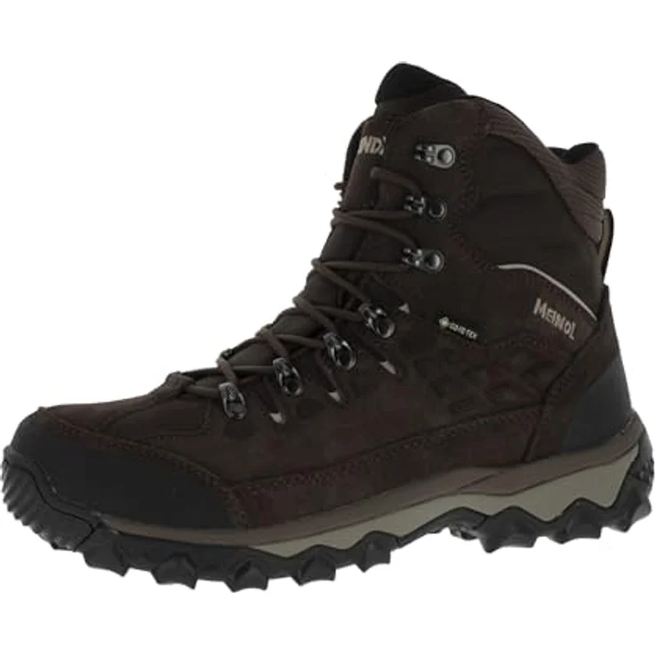 Meindl Silian GTX, Herren Wanderschuh in Dunkelbraun, wasserdicht mit warmem Fußbett und griffiger Ultra Grip Sohle – Bild 2