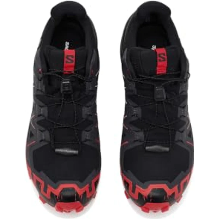 Salomon Speedcross 6 GTX, Laufschuh mit robustem Mesh-Obermaterial, Schnellschnürung und Contagrip Aussensohle, schwarz – Bild 2