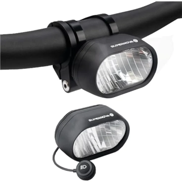 SUPER NOVA Supernova M99 DY PRO, Dynamo-Scheinwerfer Schwarz mit 1.000 lm Fernlicht und 700 lm Abblendlicht – Bild 1
