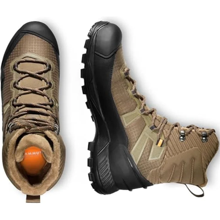 Mammut Blackfin III WP High Men, Herren Wanderschuhe mit Vibram-Sohle und optimaler Wärmeisolierung, Braun, Größe 44 – Bild 5