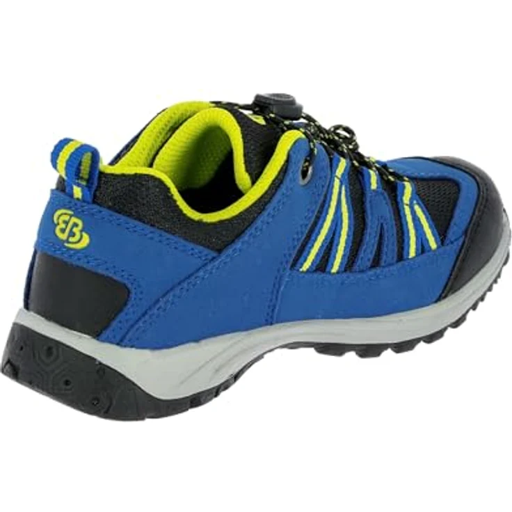 BRÜTTING Outdoorschuh Ohio Low, leichter Wanderschuh mit Nylon-Obermaterial und Schnellschnürsystem, schwarz – Bild 4