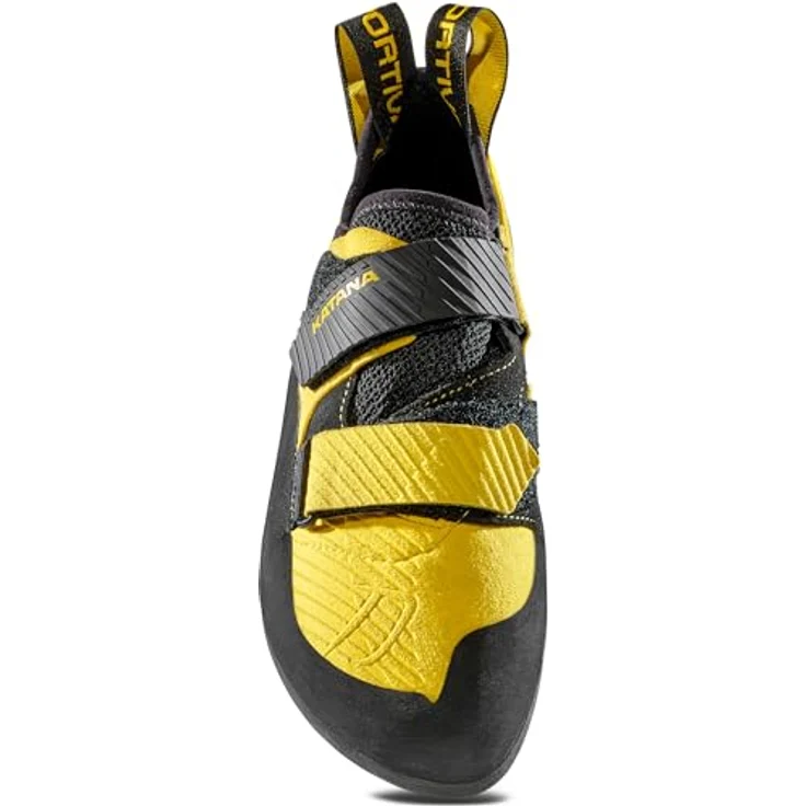 La Sportiva Katana, Herren Kletterschuhe mit patentiertem P3-System, Gelb, Größe 38 – Bild 2