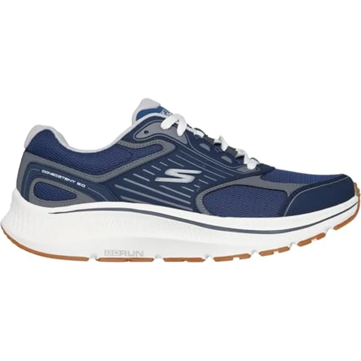 Skechers Go Run Consistent 2.0, Herren-Laufschuhe mit gepolsterter Innensohle und langlebiger Gummisohle, marineblau, EU-Größe 44 – Bild 4