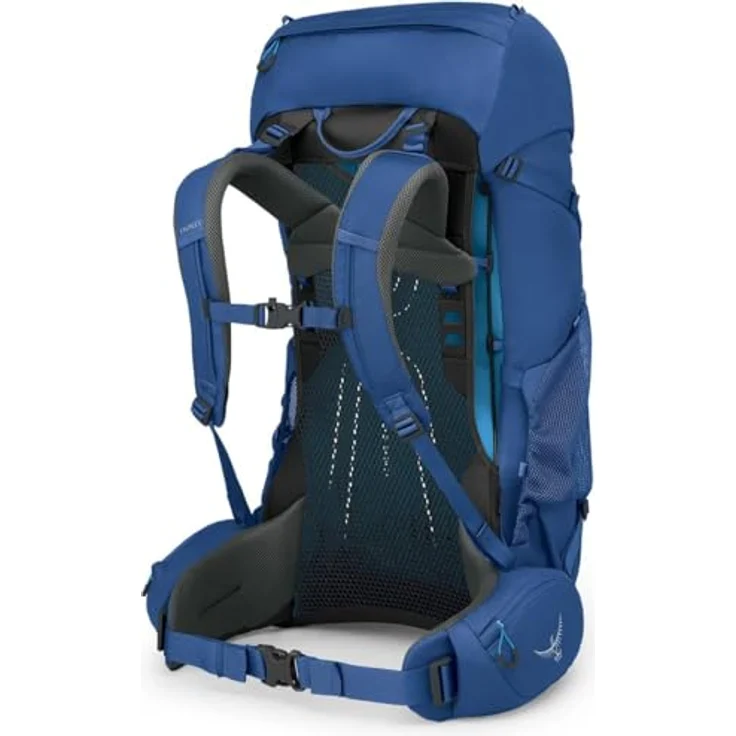 Osprey Rook 50 Trekkingrucksack, 75 cm, 100% Polyester, astology blue-blue flame – Bild 6