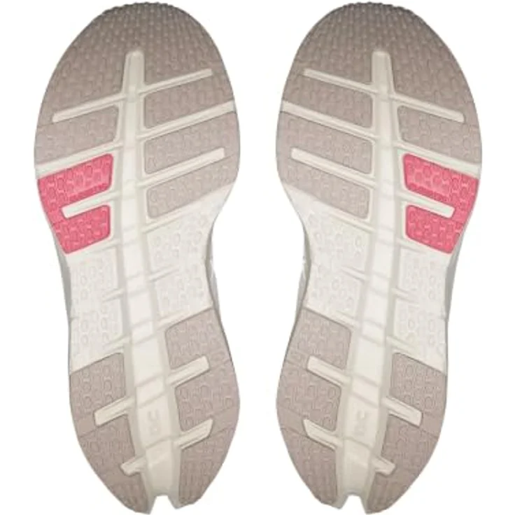 ON Running CLOUDRUNNER 3 OYSTER | CAMELLIA, Stabile Laufschuhe für Damen mit CloudTec®-Zwischensohle, atmungsaktiv, Größe 38.5 – Bild 4