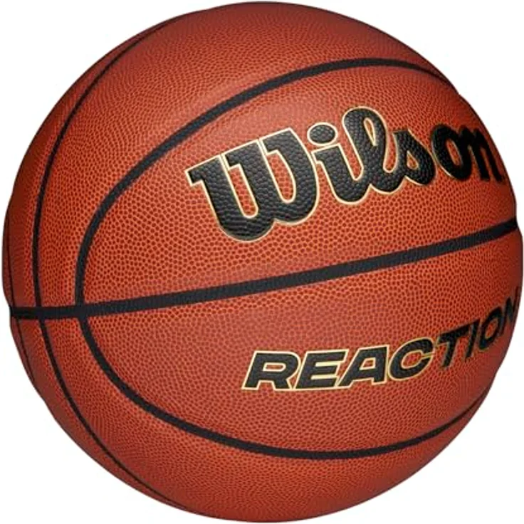 Wilson Reaction Pro Basketball, Verbundmaterial mit optimalem Grip und VLC-Technologie – Bild 2