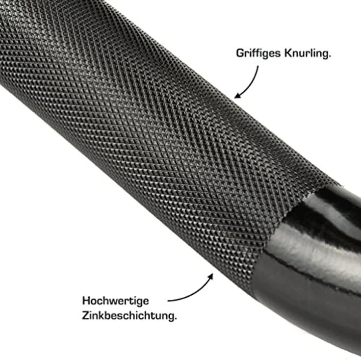 HQ Germany® SZ Stangen 50mm | 3 Varianten | Super-Curve/Performance/Training, Zubehör:- ohne Verschluss, Typ:Training – Bild 4