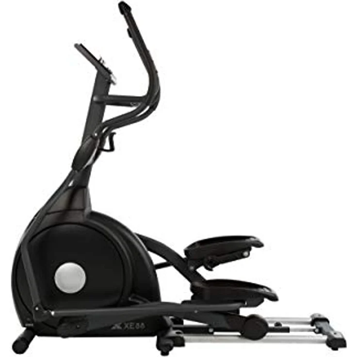 XTERRA Crosstrainer Ellipsentrainer XE 88 (klappbar), 10 kg Schwungrad, 32 Stufen Widerstandseinstellung, Gelenkschonend, Schwarz – Bild 5