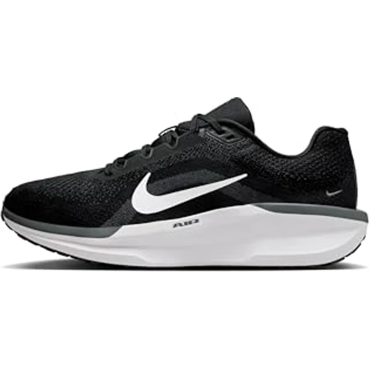 Nike Herren Sneaker WINFLO 11, schwarze Laufschuhe mit Zoom Air und breiterer Passform, Größe EUR 46 – Bild 1