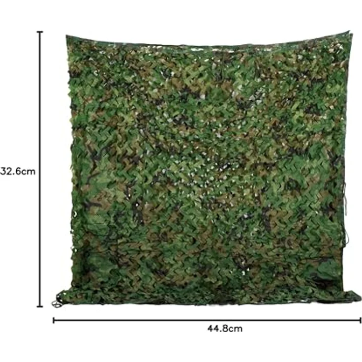 Velity Tarnnetz, Army Tarnnetz aus hochwertigem Oxford-Stoff, leicht und tragbar für Jagd, Camping und Garten-Dekoration – Bild 4