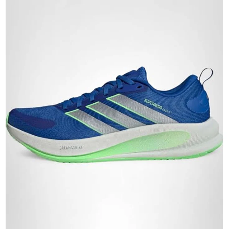 adidas Supernova Ease 2, Laufschuhe für Herren mit Dreamstrike Zwischensohle und Gummiaußensohle, grau mit Printdetails – Bild 9