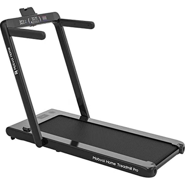 Mobvoi Home Laufband Pro,Faltbares für zu Hause,kompatibel mit Smartwatches,virtuelle Trainingspfade,Lauf- und Walking-Trainingsmodi,Bluetooth-Lautsprecher,Fernbedienung,Fitnessübungen,Schwarz – Bild 1