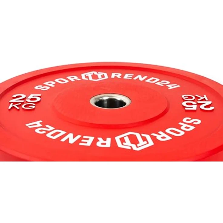 Sporttrend 24® Bumper Plate Gewichtswahl | Gewichtsscheibe Gewichtscheibe Hantelscheibe Hantelgewichte Fitness Scheiben Gewicht Gewichte Weightplate Weight Plate Weights für Langhantel Hantelstange – Bild 2