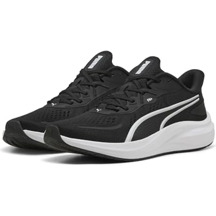 Puma Skyrocket Lite 2, Unisex Laufschuhe mit PUMALITE Dämpfung und SOFTFOAM+ Innensohle, Schwarz, Größe 40.5 – Bild 1