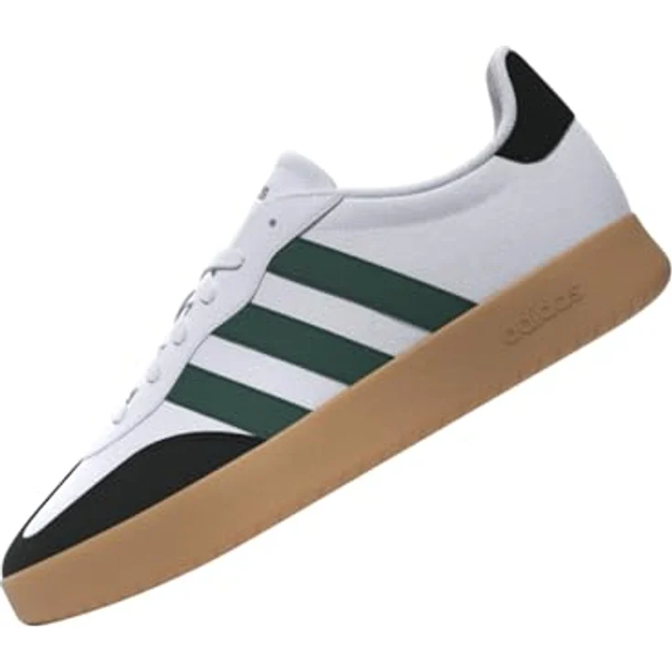 Adidas BarredaJR1323 Herren Turnschuhe Weiß, Synthetik- und Wildleder-Obermaterial, Gummi-Cupsohle, reguläre Passform – Bild 9