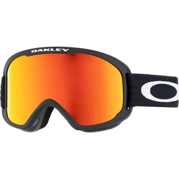 Oakley O-FRAME 2.0 PRO L Skibrille, Black Fire Iridium, optimales Sichtfeld, 100% UV-Schutz, Antifog-Beschichtung, für Brillenträger geeignet – Bild 1